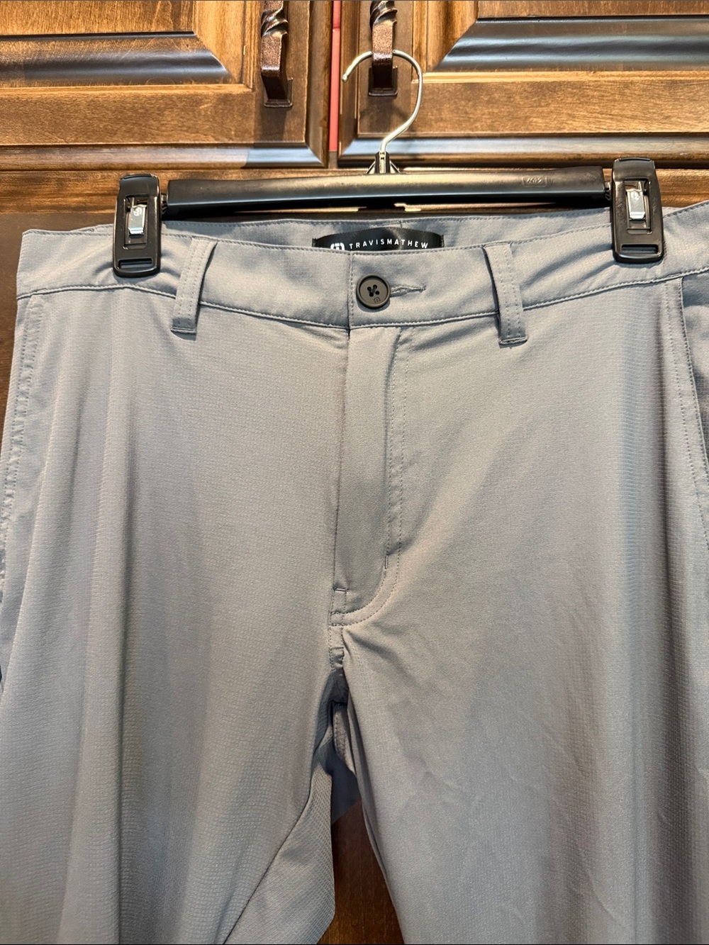 Travis Mathew Men's Light Gray Performance Pants